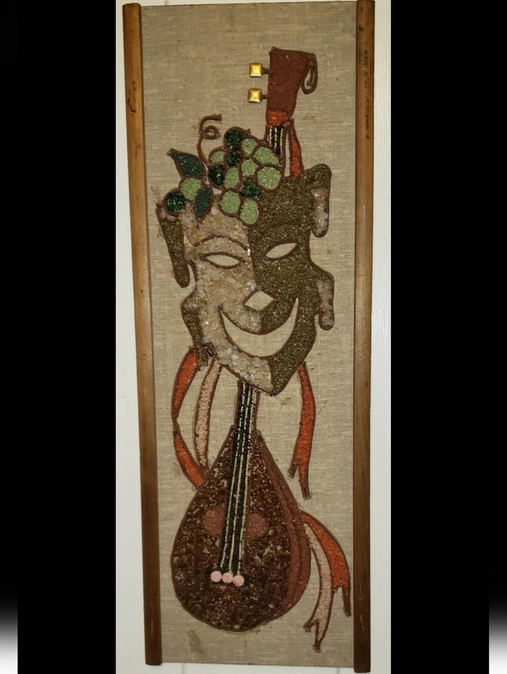 MCM Gravel Pebble Art Bacchus Comedy Drama Theater